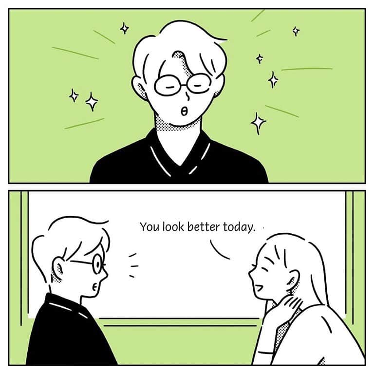 9GAGさんのインスタグラム写真 - (9GAGInstagram)「When you’re blindly in love 😛 Follow @couple for more #couplegoals - ✏ @yulri.kr - #couple #relationship #relationshipgoals #comic #love」6月7日 17時05分 - 9gag