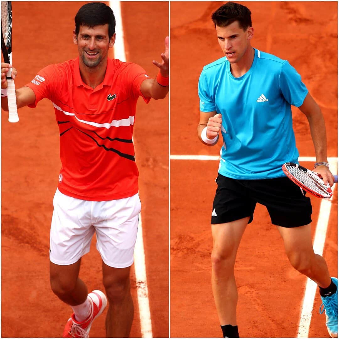 ATP World Tourさんのインスタグラム写真 - (ATP World TourInstagram)「Excitement levels 💯 @djokernole or @domithiem? 🤔 . . #RG19 #Tennis #ATPTour @rolandgarros」6月7日 17時06分 - atptour