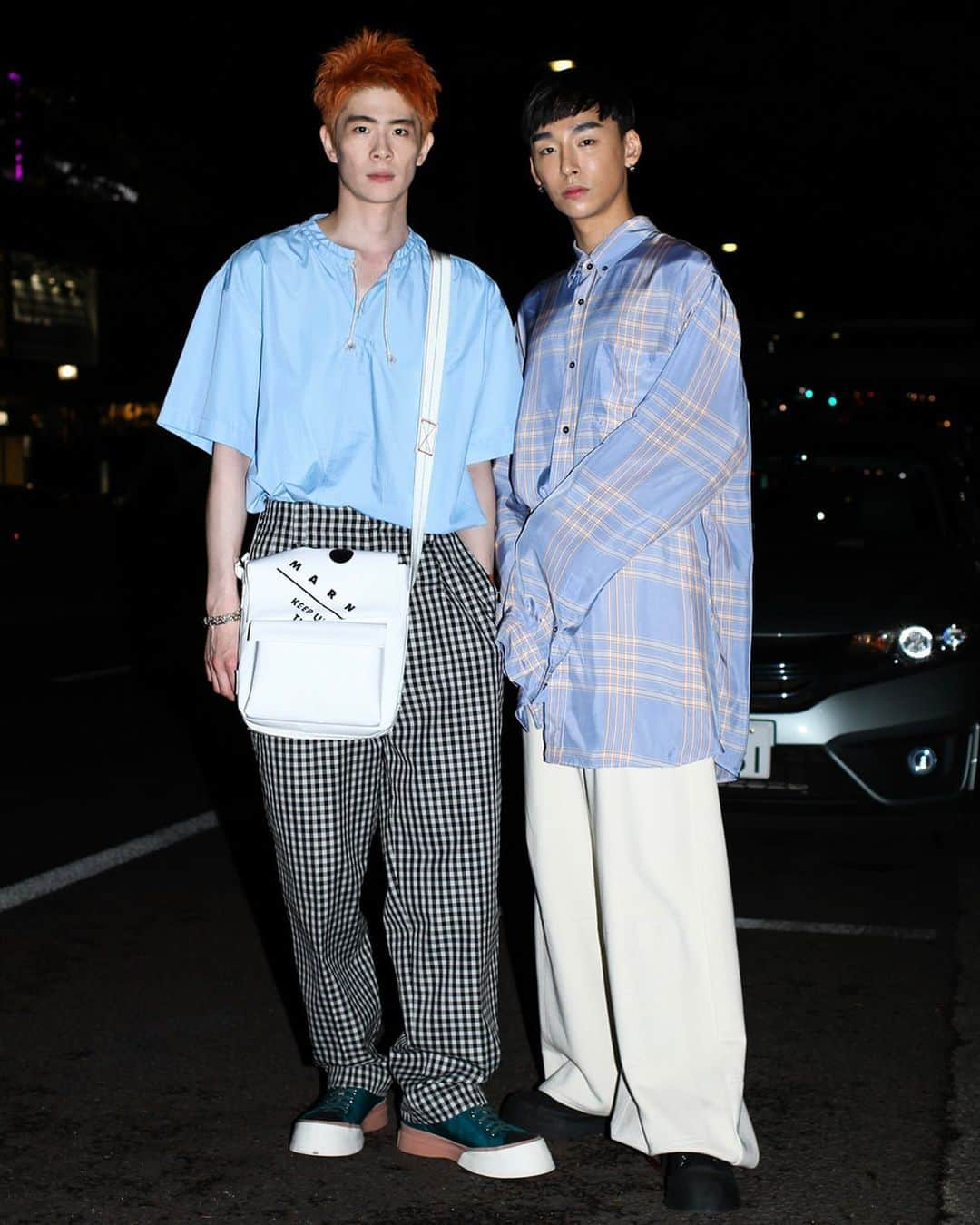 Fashionsnap.comさんのインスタグラム写真 - (Fashionsnap.comInstagram)「【#スナップ_fs】 Name Taiki & Noah  Shirt #MARNI Bag #MARNI Shoes #MARNI  #fashionsnap #fashionsnap_men」6月7日 17時56分 - fashionsnapcom