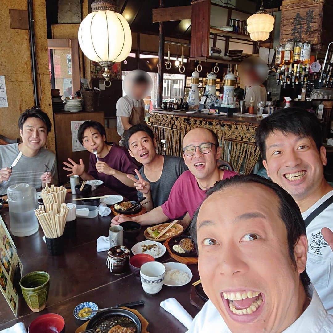 信濃岳夫さんのインスタグラム写真 - (信濃岳夫Instagram)「みんなでランチ❤️」6月22日 13時41分 - takeoshinano