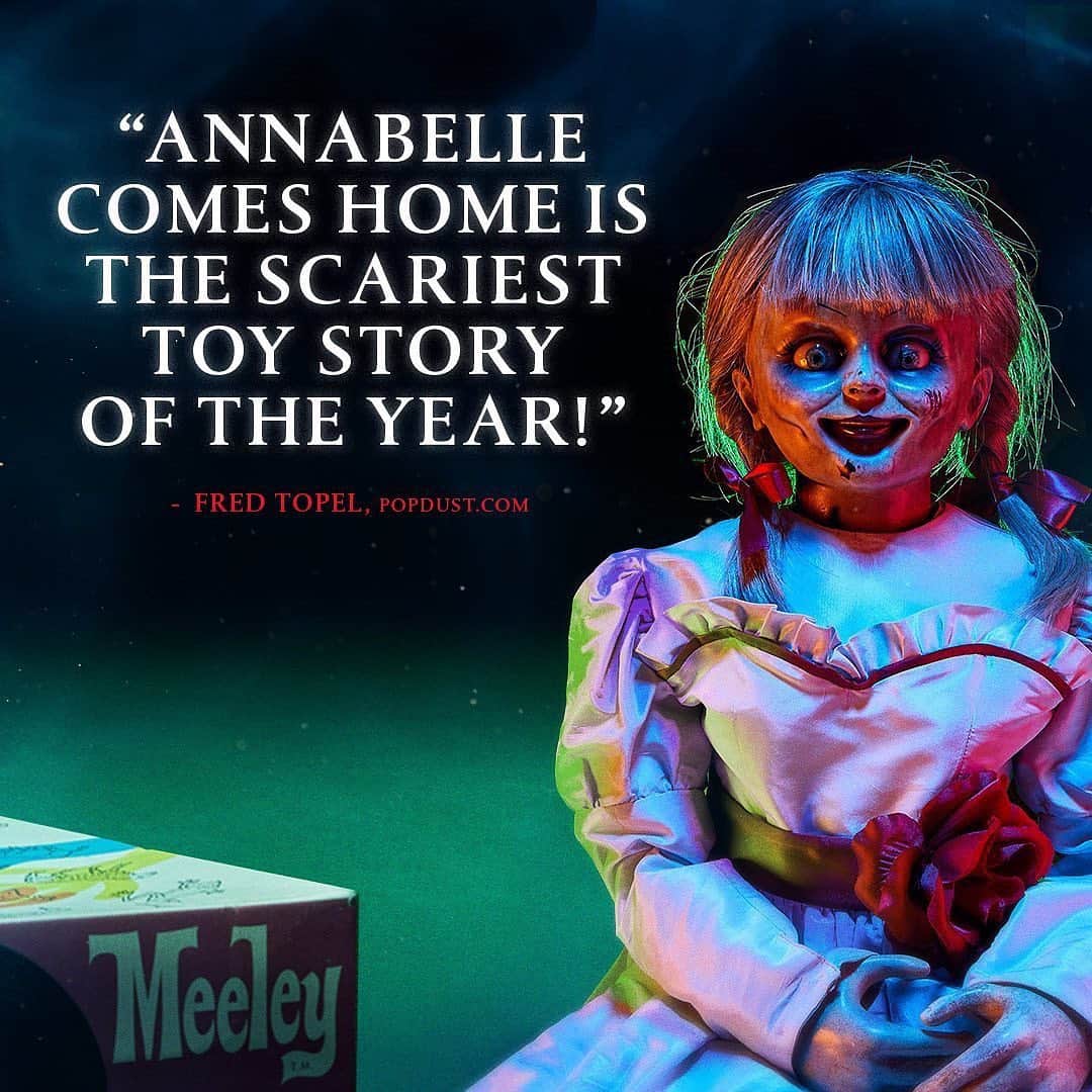 Warner Bros. Picturesさんのインスタグラム写真 - (Warner Bros. PicturesInstagram)「“The scariest toy story of the year.” #AnnabelleComesHome - link for tickets in bio.」6月22日 5時21分 - wbpictures