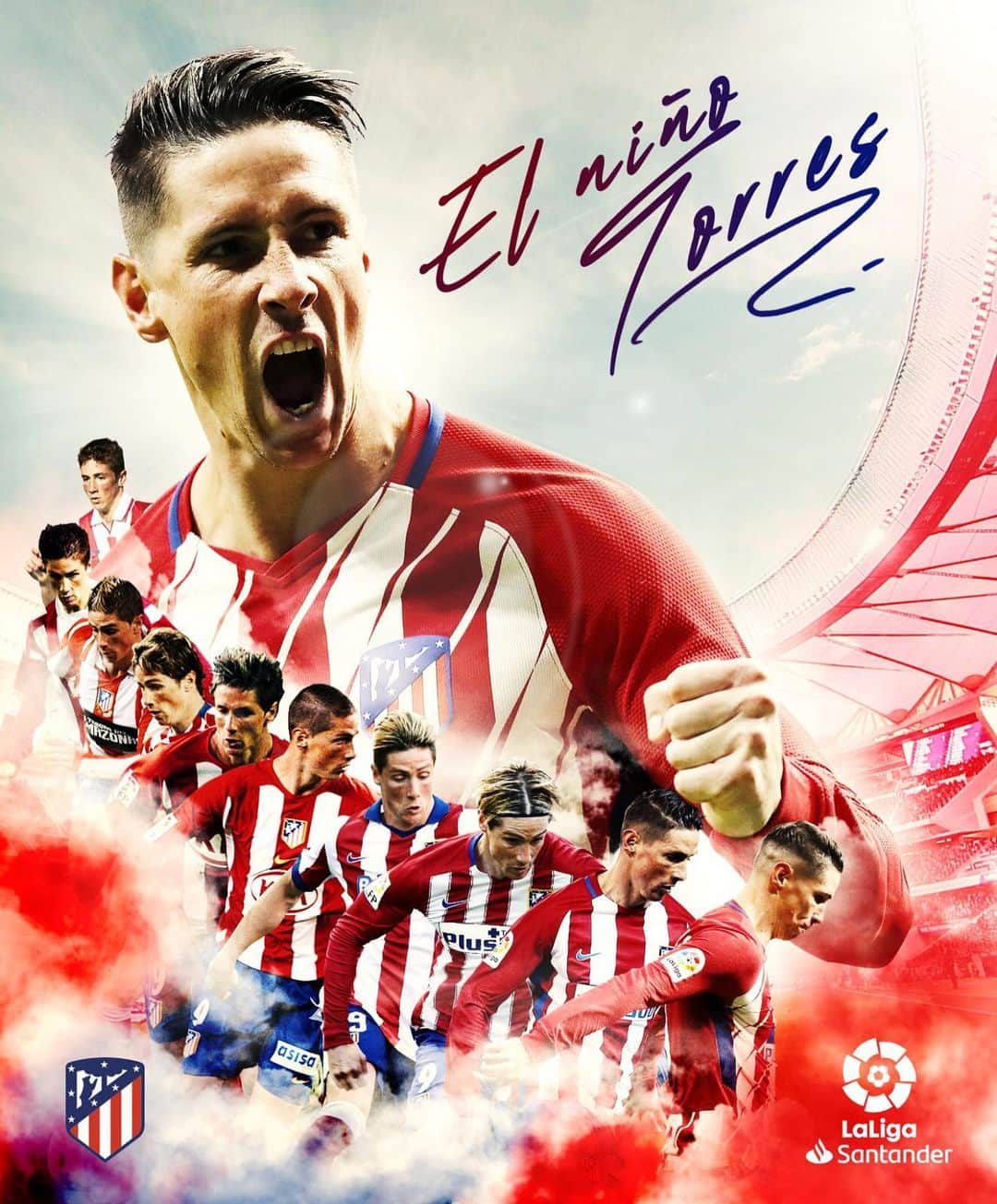 LFPさんのインスタグラム写真 - (LFPInstagram)「❤️⚪️ The E T E R N A L Kid! ⚪️❤️ • #LaLiga #LaLigaSantander #LaLigaHistory #Atleti #Torres #Football」6月22日 5時37分 - laliga