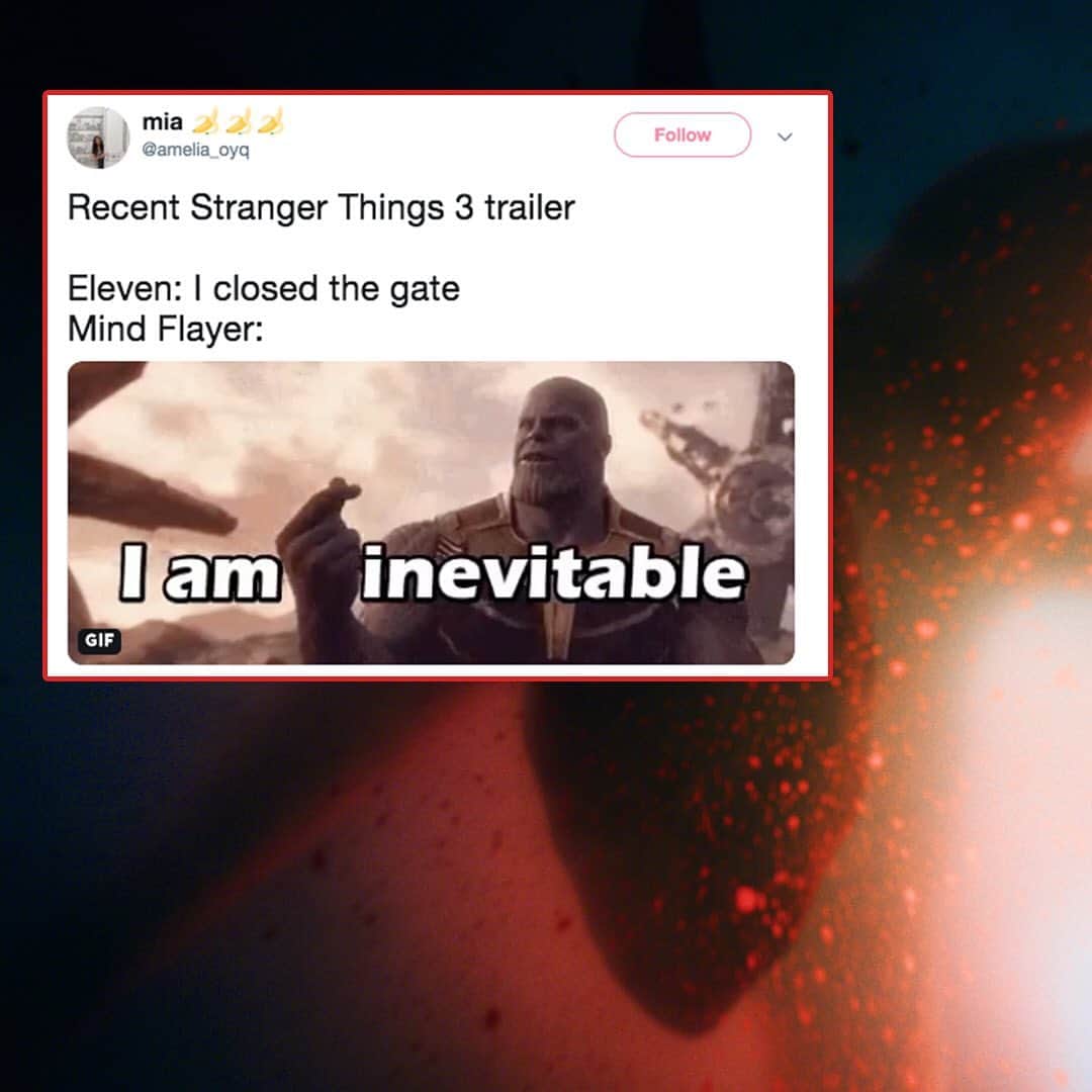 ネットフリックスさんのインスタグラム写真 - (ネットフリックスInstagram)「Stranger Things 3 Trailer: *exists* You: LOOK AT MY MEME!」6月22日 5時39分 - netflix