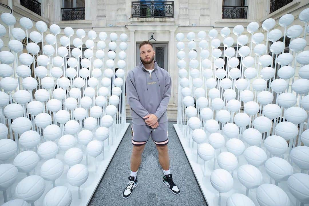 ブレイク・グリフィンのインスタグラム：「❄️🏀」