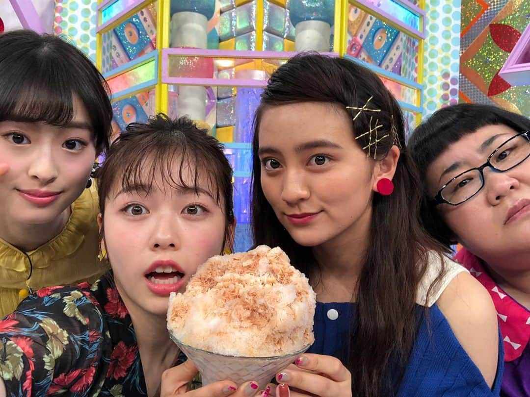 小芝風花さんのインスタグラム写真 - (小芝風花Instagram)「#オスカルはなきんリサーチ #美味しいかき氷 #おふしょっと」6月22日 7時28分 - fuka_koshiba_official