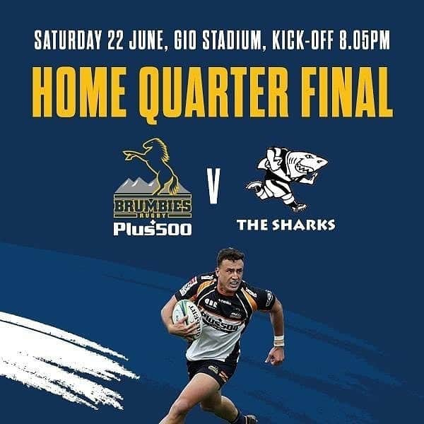 デビッド・ポーコックさんのインスタグラム写真 - (デビッド・ポーコックInstagram)「Game day!  See you tonight at Canberra Stadium. 🐴 . . . . #brumbies #rugby #superrugby #canberra #finals」6月22日 7時51分 - davidpocock