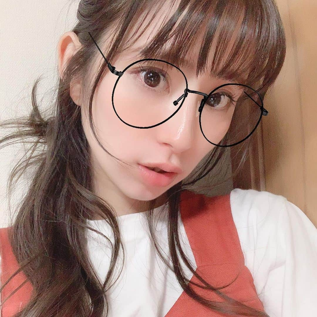 前田ゆうさんのインスタグラム写真 - (前田ゆうInstagram)「やっほい＼(^o^)／ snowにめがねきのうあったー🥳✨しかしこれすごーいたのしい🧞‍♂️ #メガネ好き #👓 #snowcam #割れないメガネ」6月22日 14時14分 - yuu_maeda