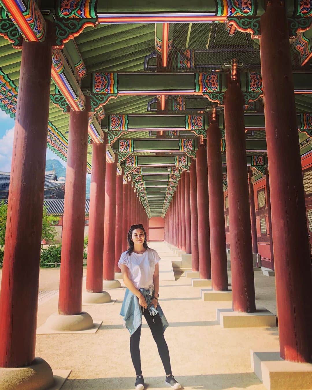 佐藤仁美のインスタグラム：「#🇰🇷 Memory of Korea.  #gyeongbokgung  #korea  #memories」