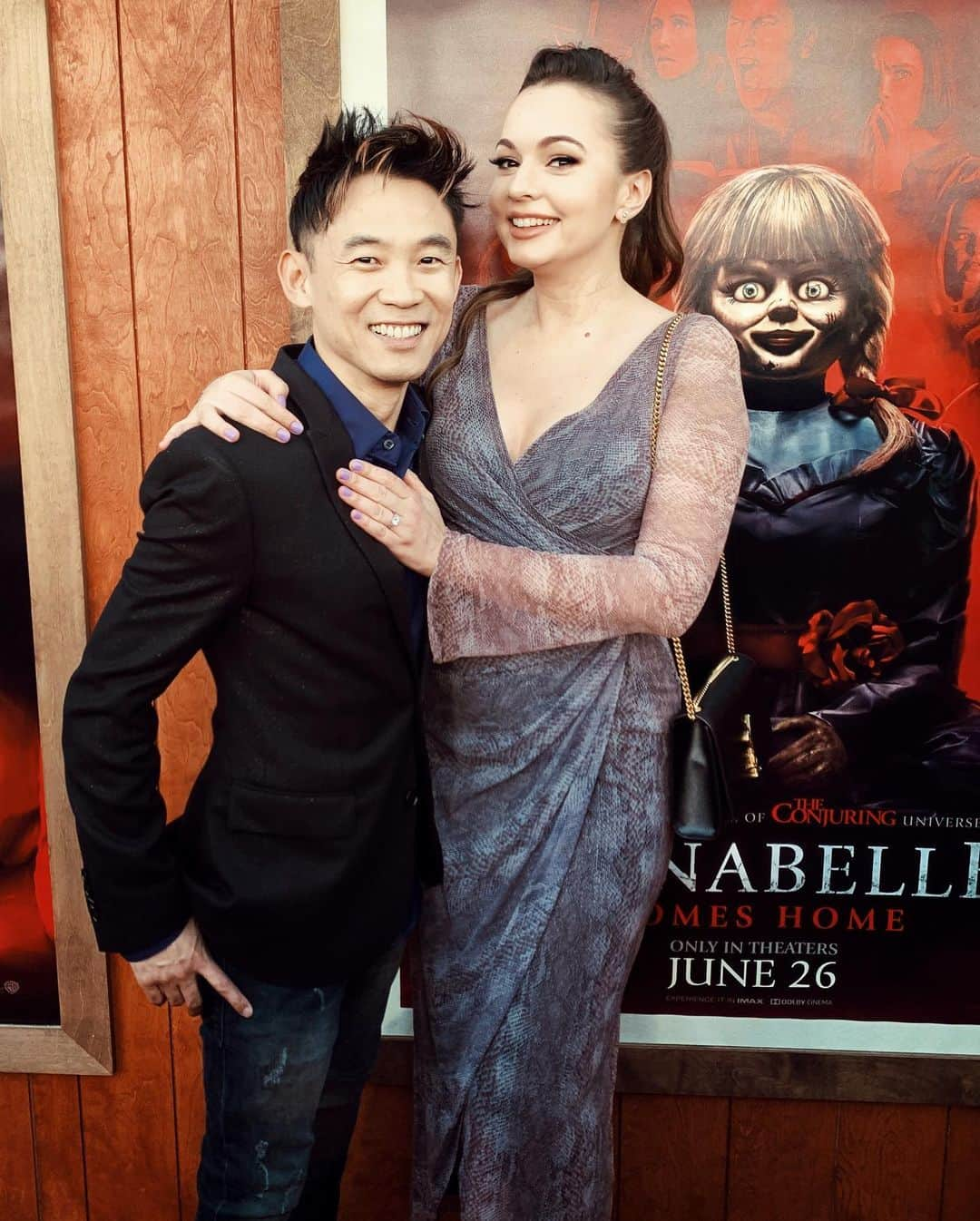 ジェームズ・ワンさんのインスタグラム写真 - (ジェームズ・ワンInstagram)「#AnnabelleComesHome premiered last night in Westwood. What a great screening and crowd! Opens next week - 25th June. Vera and Patrick are in this one.」6月22日 8時59分 - creepypuppet