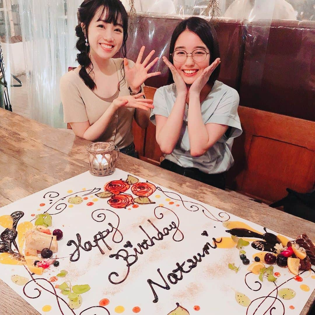 都丸ちよさんのインスタグラム写真 - (都丸ちよInstagram)「. 春瀬なつみちゃんのお誕生日会をしました❤️ なっぴー誕生日おめでとう🎁 これからもよろしくね😍 . 本当に楽しい1日だったな なっぴーもかりんちゃんもだいすき！ いつもありがとう☺️💕 .」6月22日 11時23分 - chiyo_tomaru