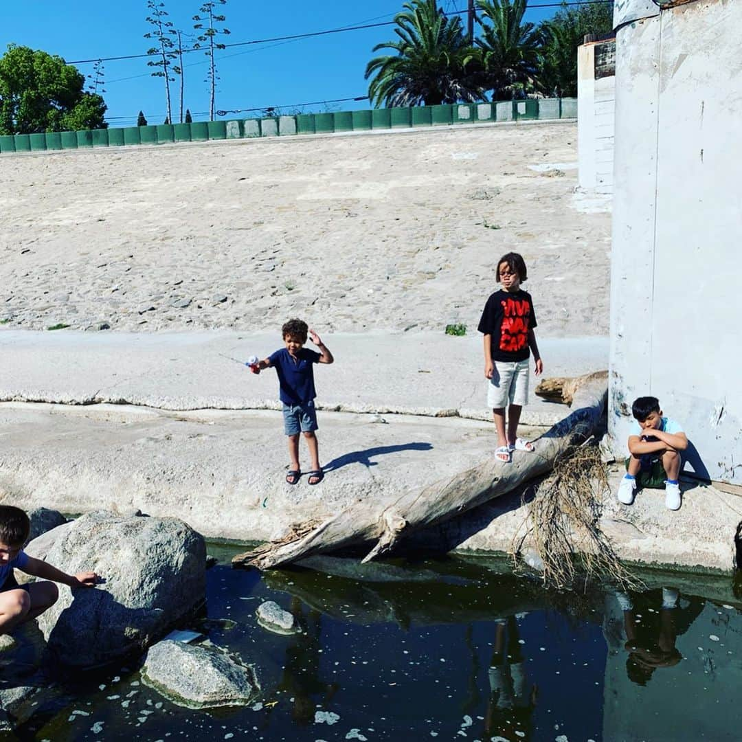 ディプロさんのインスタグラム写真 - (ディプロInstagram)「The only thing we caught in the LA River today was hepatitis」6月22日 11時45分 - diplo