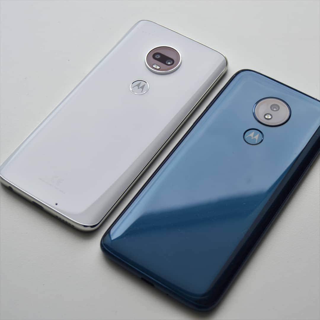 のインスタグラム：「#motog7 and #motog7power, quite the pair!」