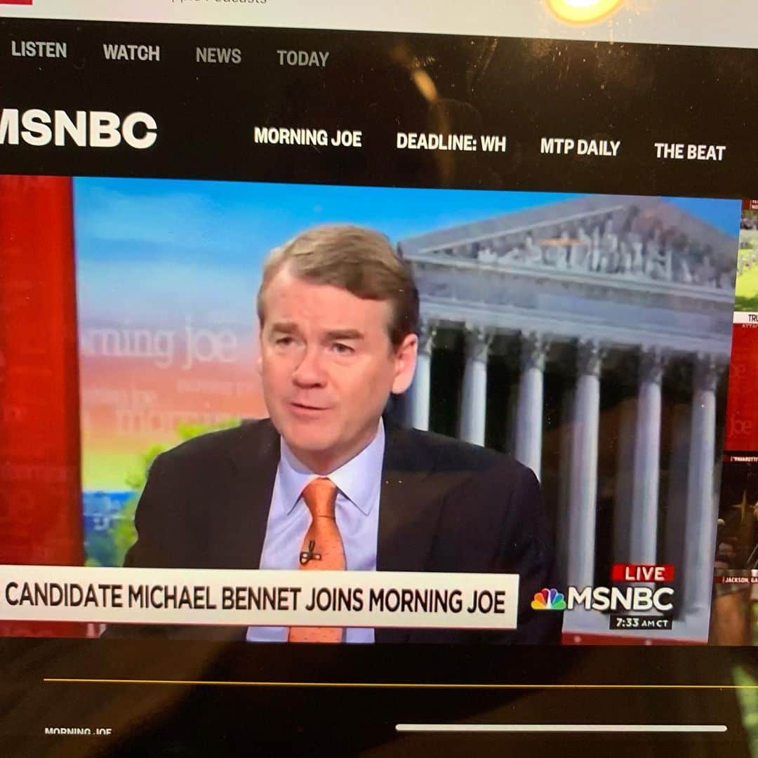 マイケル・キートンさんのインスタグラム写真 - (マイケル・キートンInstagram)「Pay attention to Bennett. Said it about Mayor Pete a LONG time ago-before everyone basically. Include this guy. He made the debates. Very good news」6月8日 3時51分 - michaelkeatondouglas