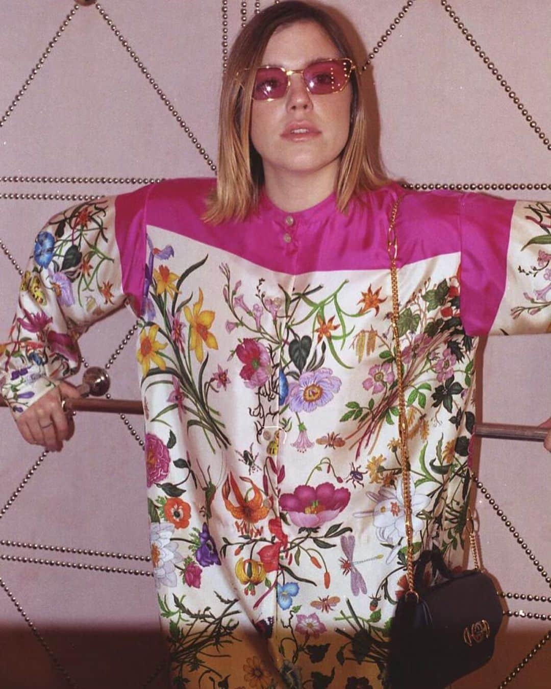 Alice Wegmannのインスタグラム：「@gucci #guccizumi  ph: @rrelva_」