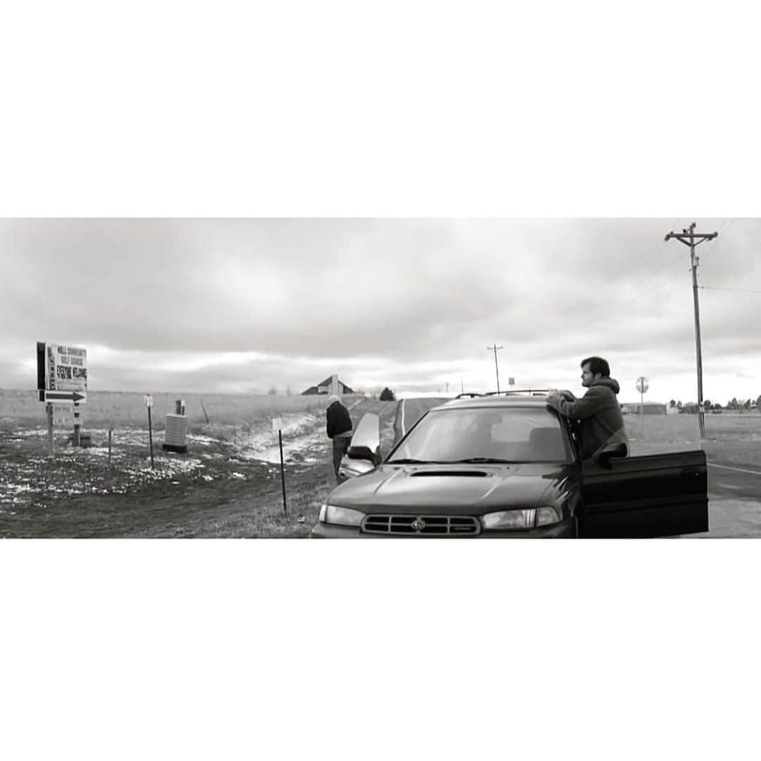 フェドン・パパマイケルのインスタグラム：「#nebraska #alexanderpayne #brucedern #willforte #phedonpapamichael #blackandwhite #cinematography @gscine #the_asc #alexa #panavision #anamorphic」