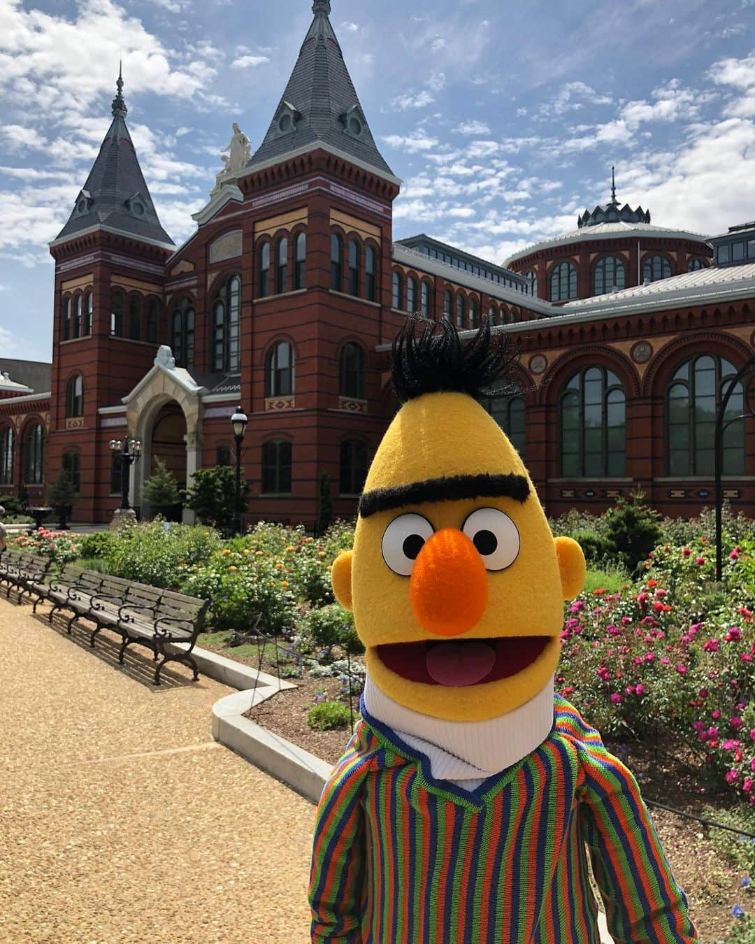 セサミストリートさんのインスタグラム写真 - (セサミストリートInstagram)「Sesame Street ➡️ Washington, D.C. Can’t wait to see everyone tomorrow at the Sesame Street Road Trip! 💚 @visitwashingtondc」6月8日 4時39分 - sesamestreet