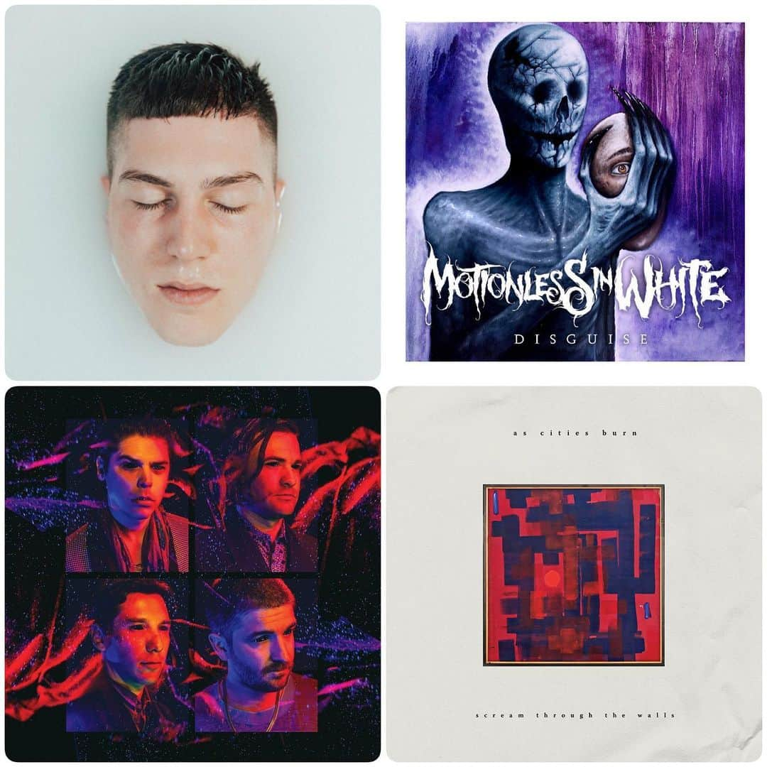 Alternative Pressさんのインスタグラム写真 - (Alternative PressInstagram)「#NewMusicFriday is finally here and it did NOT disappoint 🤘🏻Tell us your favorite new albums, singles and videos . . . #johnfloreani #sin #miw #motionlessinwhite #disguise #plaguevendor #bynight #ascitiesburn #screamthroughthewalls #silversunpickups #widowsweeds #aurora #adifferentkindofhuman #chon #thedirtynil #astroeverafter #newmusic」6月7日 21時03分 - altpress