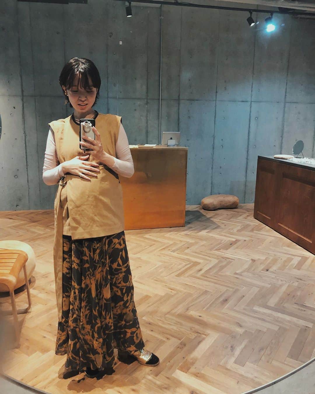 金子渚さんのインスタグラム写真 - (金子渚Instagram)「ここ数日でのお腹の出が凄い🤰」6月7日 21時11分 - nagisakaneko