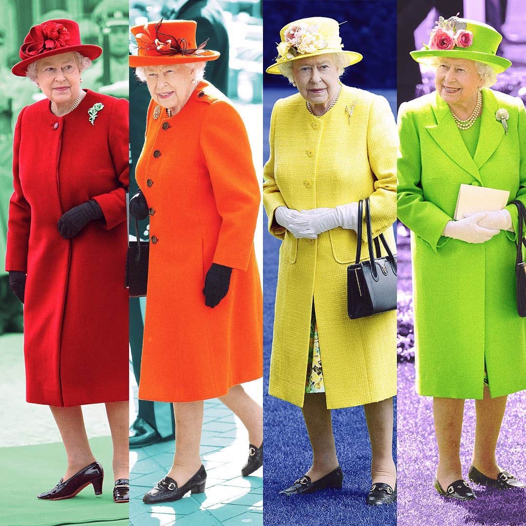 ABC Newsさんのインスタグラム写真 - (ABC NewsInstagram)「Rainbow colors are in trend this month for Pride, but Britain's Queen Elizabeth II has been wearing them for decades. She has a very specific reason for choosing bright, solid colors. "She feels that if people are queuing for many hours just to see her, the courtesy she should show them is make it so they can see her." #queenelizabeth #royalfamily #britishmonarchy #fashion」6月7日 21時24分 - abcnews