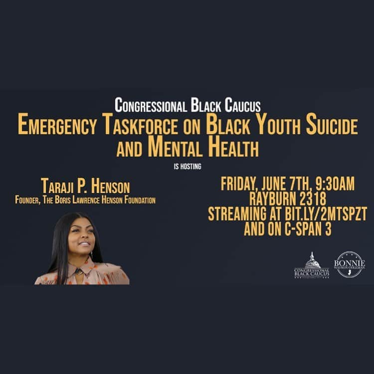 タラジ・P・ヘンソンさんのインスタグラム写真 - (タラジ・P・ヘンソンInstagram)「I am taking the #MentalHealth crisis in the black community to Capitol Hill!!! God calls us ALL to fulfill a purpose that is much bigger than ourselves.  YOU MUST ANSWER THE CALL!!! FOLLOW @blhensonfoundation FOR ALL INFO on my mental health foundation named after my father the #borislawrencehensonfoundation Eradicating the stigma around mental illness one convo at a time!!! #IssaMovement #CanWeTalk  #GodIs 🙏🏾💋💋💋」6月7日 21時28分 - tarajiphenson