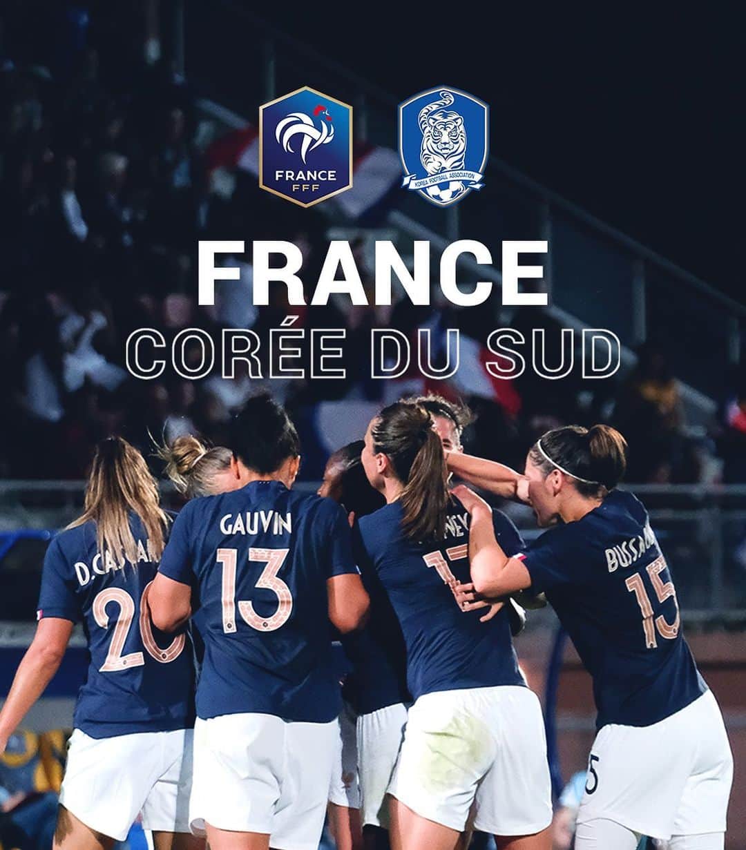 サッカー フランス代表チームさんのインスタグラム写真 - (サッカー フランス代表チームInstagram)「JOUR J ! La Coupe du Monde commence ce soir, allez les Bleues ! 💪👏 #FiersdetreBleues #FRACOR France - Corée du Sud 🇫🇷🇰🇷 ⏰21H00 📍Paris - Parc des Princes 📺TF1 - Canal + - D DAY ! The Women’s World Cup starts tonight ! Let’s go les Bleues !💪👋」6月7日 21時53分 - equipedefrance
