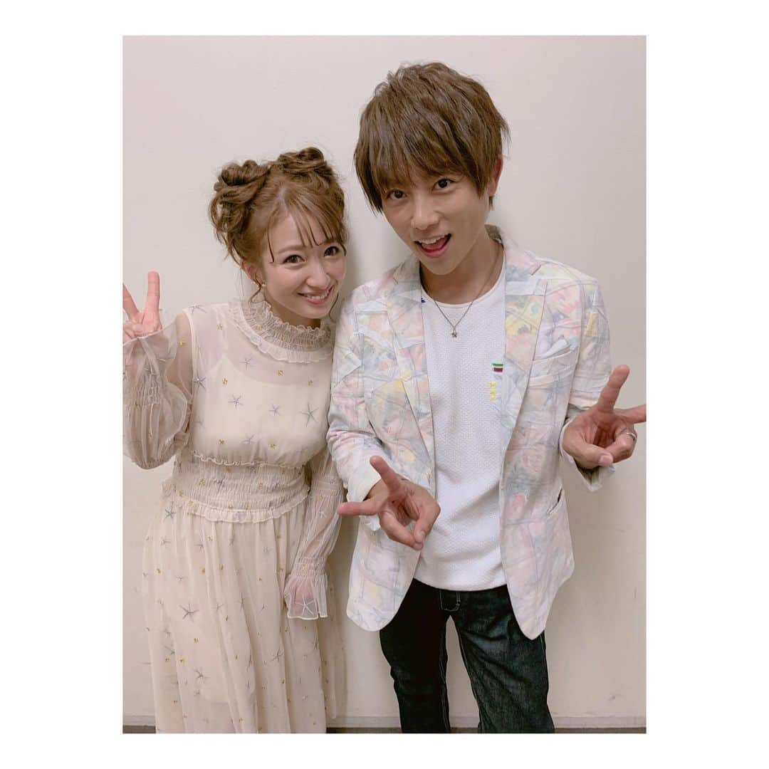 辻希美さんのインスタグラム写真 - (辻希美Instagram)「今日はたぁくんと番組収録してきました(๑・ω-)～💕💕✨ #夫婦共演 #番組収録 #フジテレビ #またoa前にお知らせします #❤️」6月7日 22時01分 - tsujinozomi_official