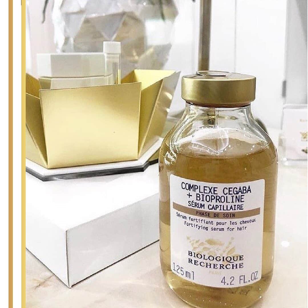 Biologique Recherche Indiaさんのインスタグラム写真 - (Biologique Recherche IndiaInstagram)「Complexe Cegaba+Bioproline:  Result: this energizing anti-age hair tonic increases hair density and leaves the hair healthy and strong.  Product: this extensive hair care treatment is specifically blended to optimize the fortifying and revitalizing action at the root of the hair.  Usage: apply about 5 ml of the serum to the whole head. Massage gently in circular movements. Do not rinse off. Use once a day for a 1 to 3 month period, or occasionally after shampooing  For more information or purchases, please DM us.  SoulSkin - Your BIOLOGIQUE RECHERCHE ambassador in #India. -  #SoulSkin #BiologiqueRecherche #IloveBR #BuildingBetterSkin #skincare #br #mumbai #maharashtara #passion #expert #skin #skinexpert #skinroutine #skinhealth #skincaretips #healthyskin #skininstant #antipollution #breath #nature #beauty #getready #cosmetics #cosmetic #frenchcosmetics #frenchbeauty #facecare #bodycare #ambassadedelabeaute」6月7日 22時21分 - biologique_recherche_india