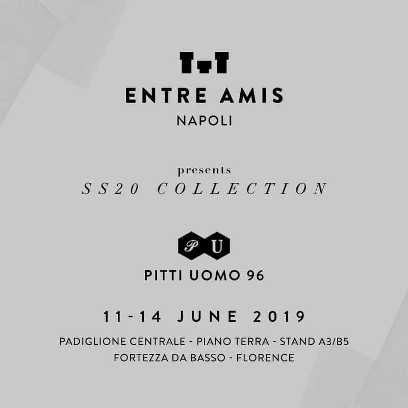Entre Amis Officialさんのインスタグラム写真 - (Entre Amis OfficialInstagram)「You are invited to presentation of Entre Amis SS20 collection at #PittiUomo96.  _ #entreamis #entreamisofficial #man #style #elegance #man #men #cool #menswear #PittiUomo96」6月7日 22時35分 - entreamis_official
