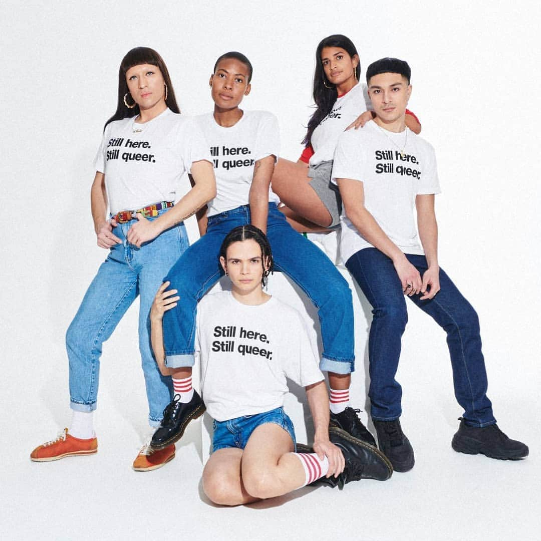 American Apparelさんのインスタグラム写真 - (American ApparelInstagram)「Essential slogan tees from our #Pride Collection. Tag your Pride squad! #pride🌈」6月7日 22時56分 - americanapparel