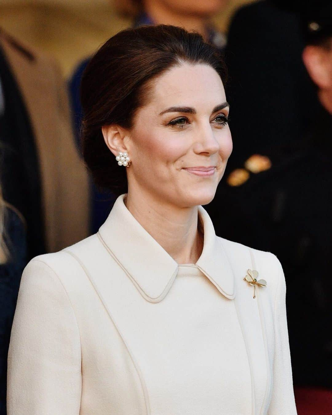 キャサリン（ケンブリッジ公爵夫人）のインスタグラム：「Catherine, Duchess of Cambridge made a surprise appearance at The Household Division’s Beating Retreat on Horseguards 📸 Rookie」