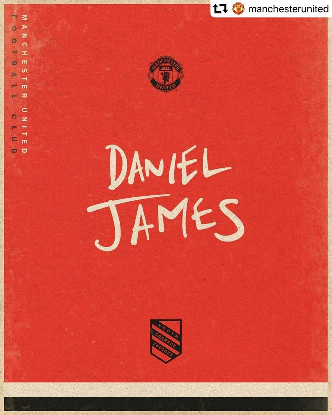 プレミアリーグさんのインスタグラム写真 - (プレミアリーグInstagram)「#repost @manchesterunited ・・・ 🤝 We're delighted to have agreed terms, in principle, with Swansea City for the transfer of Daniel James to #MUFC. Further details will be revealed in due course.」6月7日 23時06分 - premierleague