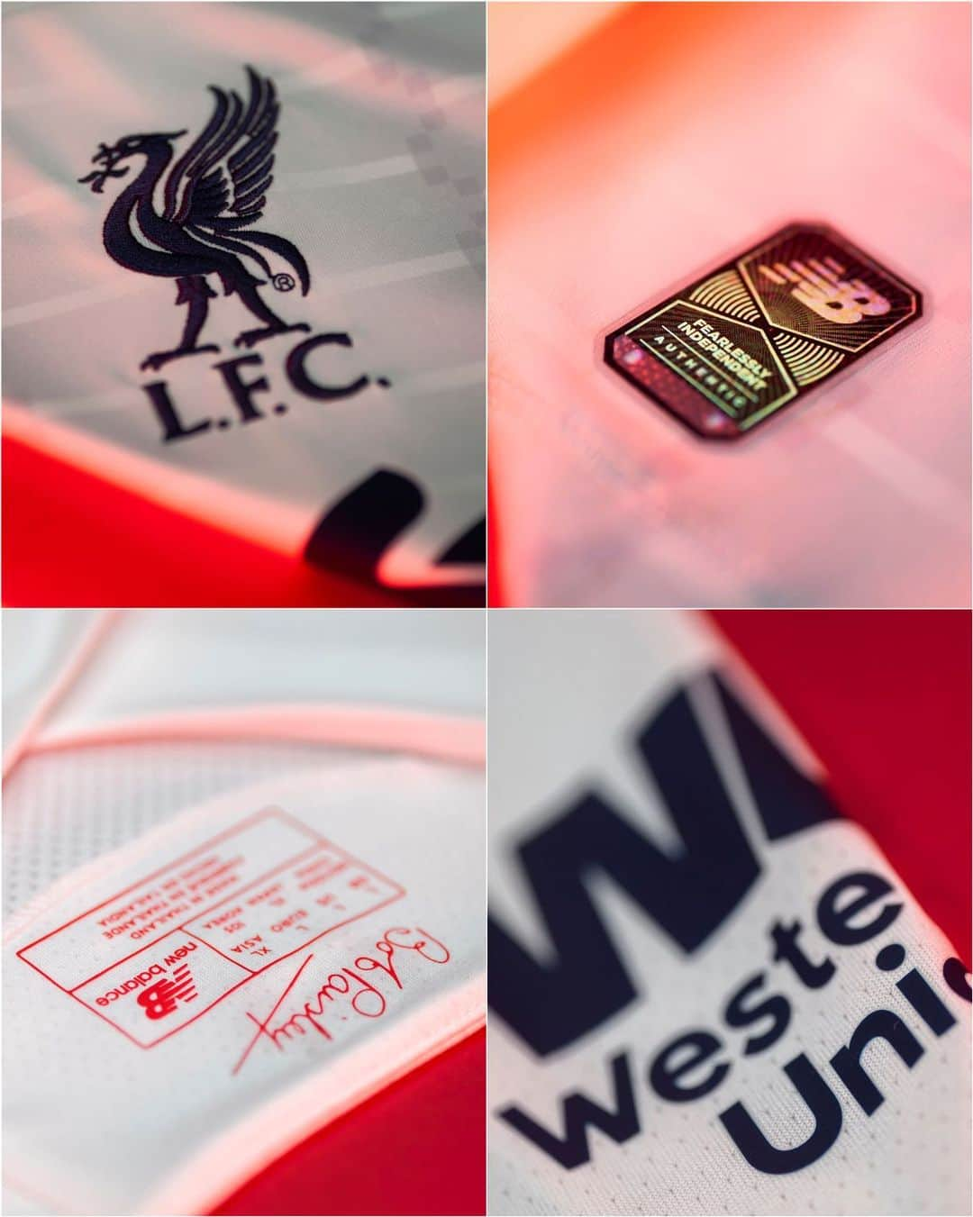 リヴァプールFCさんのインスタグラム写真 - (リヴァプールFCInstagram)「The details 🔎😍 @nbfootball #LiveIt #NBFootball #LFC #LiverpoolFC #Liverpool」6月7日 23時15分 - liverpoolfc