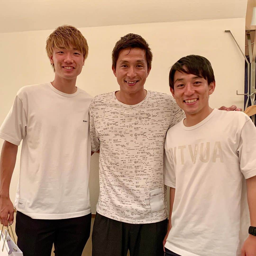 福西崇史さんのインスタグラム写真 - (福西崇史Instagram)「。 新旧サッカー日本代表🇯🇵コパアメリカ🥅 。 わたくし初代表は1999年コパアメリカ⚽️パラグアイ大会✨ 20年前。。。 。 #板倉滉 #福西崇史 #三好康児 #コパアメリカ #今回ブラジル #いい経験 #めちゃおもろい #南米勢本気 #日本代表 #soccer #応援しよう #思い出す20年前 #トルシエにめちゃ言われた #instagood #instaphoto」6月7日 23時54分 - takashi_fukunishi