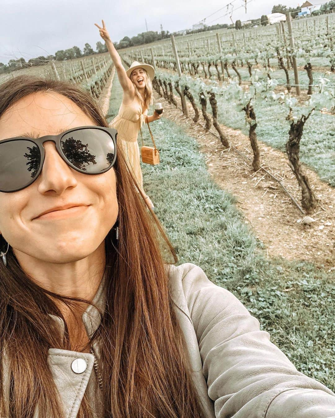 アシュリー・ワグナーさんのインスタグラム写真 - (アシュリー・ワグナーInstagram)「Omg it’s not Saturday like I thought it’s Friday so wine not? I’ve got wine puns and vineyard content for days people 🍇」6月7日 23時54分 - ashwagner2010