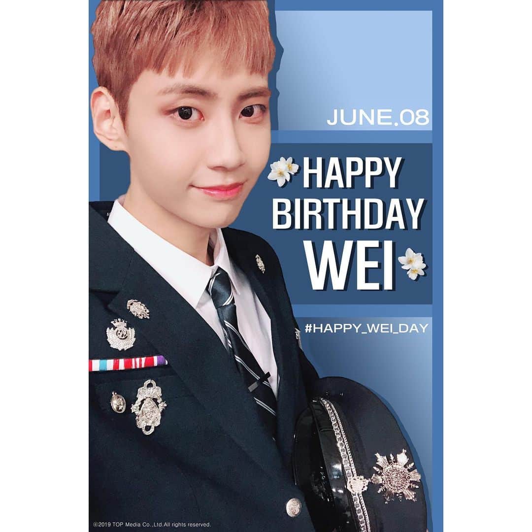 UP10TIONさんのインスタグラム写真 - (UP10TIONInstagram)「[#업텐션] #웨이 의 생일을 축하합니다! HAPPY BIRTHDAY TO WEI ⠀⠀⠀ #HAPPY_WEI_DAY」6月8日 0時00分 - u10t_official