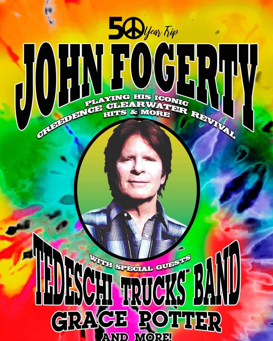 ジョン・フォガティさんのインスタグラム写真 - (ジョン・フォガティInstagram)「Very excited to announce John’s show at Bethel Woods - home of the original Woodstock festival. A true show of shows for John’s 50 Year Trip on August 18th. See you there!」6月8日 1時01分 - johnfogerty