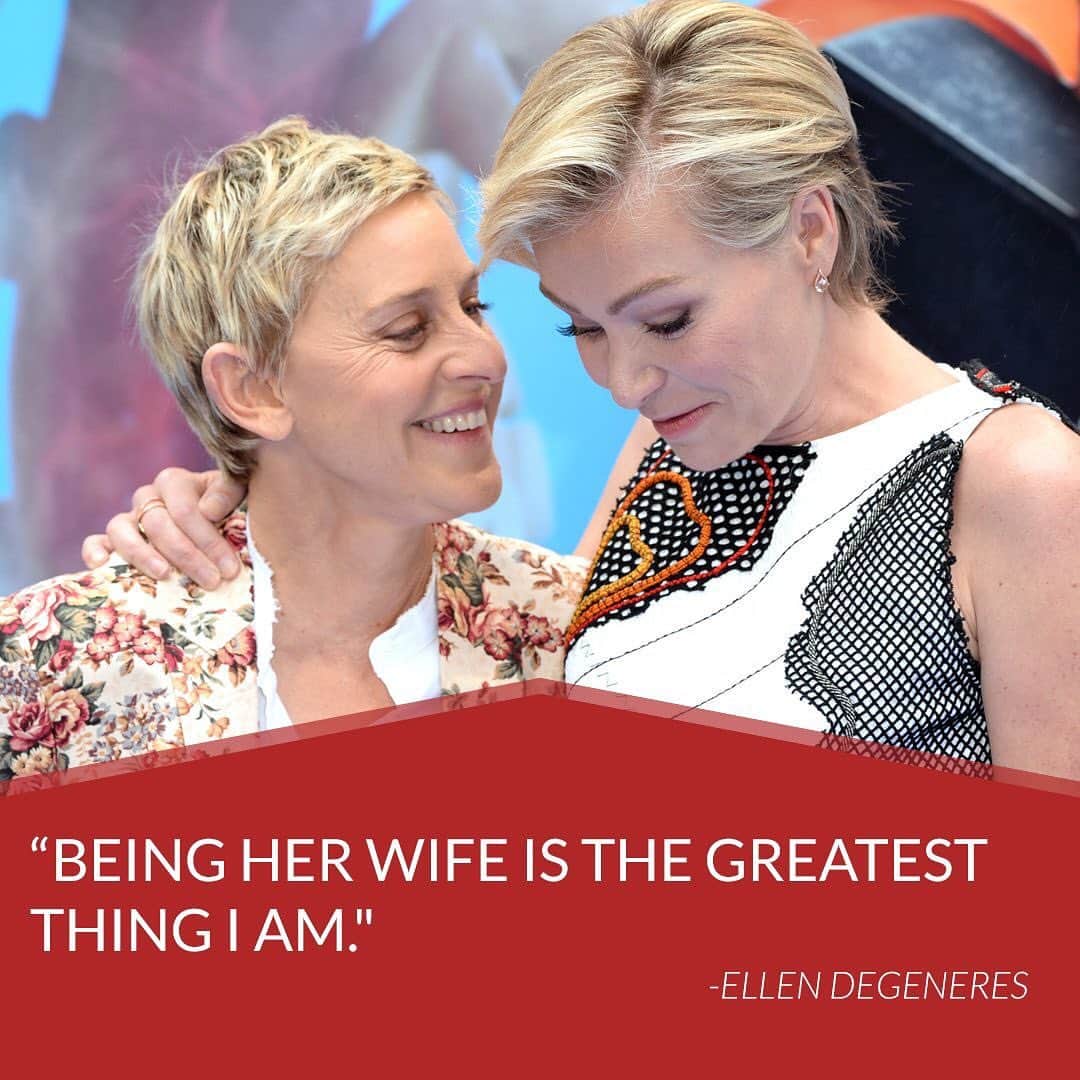 E! Onlineさんのインスタグラム写真 - (E! OnlineInstagram)「Ellen & Portia just keep swimming, just keep swimming, swimming, swimming... #Pride 🌈 (📷: Getty Images)」6月8日 1時15分 - enews