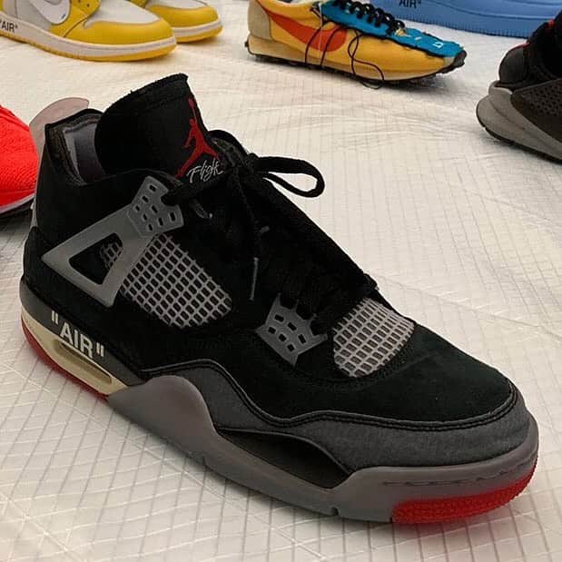 Sneaker News x Jordans Dailyさんのインスタグラム写真 - (Sneaker News x Jordans DailyInstagram)「Virgil Abloh’s display at MCA Chicago revealed quite a few unreleased samples with his Air Jordan 4 being easily one of the best of the bunch. Should this make it to retail? Tap the link in the bio to see the rest #jordansdaily 📷: @hypebeast」6月8日 1時21分 - jordansdaily