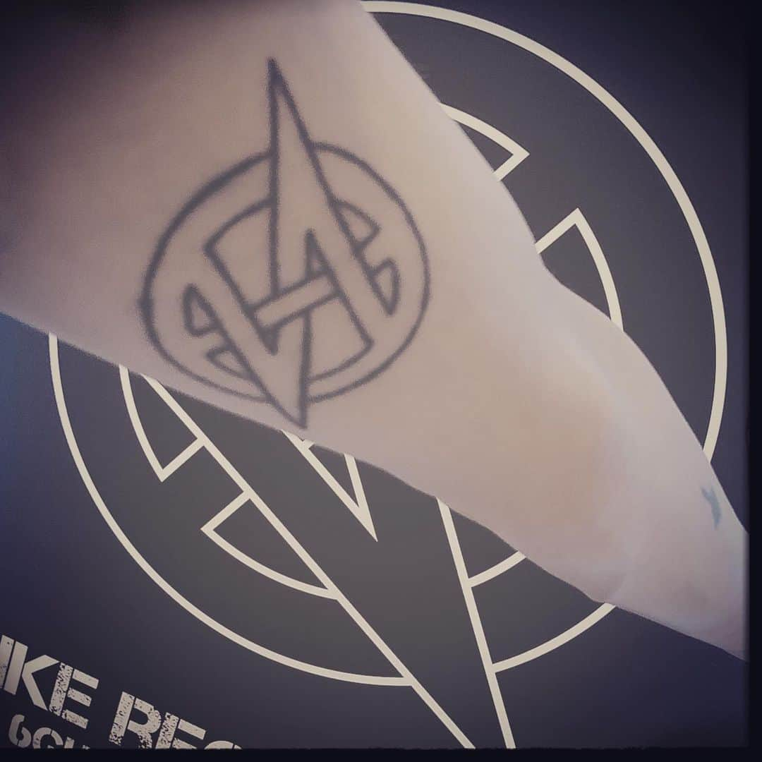 HISASHIさんのインスタグラム写真 - (HISASHIInstagram)「SPIKE RECORDINGS #spikerecordings #tattoo」6月8日 1時43分 - hisashix