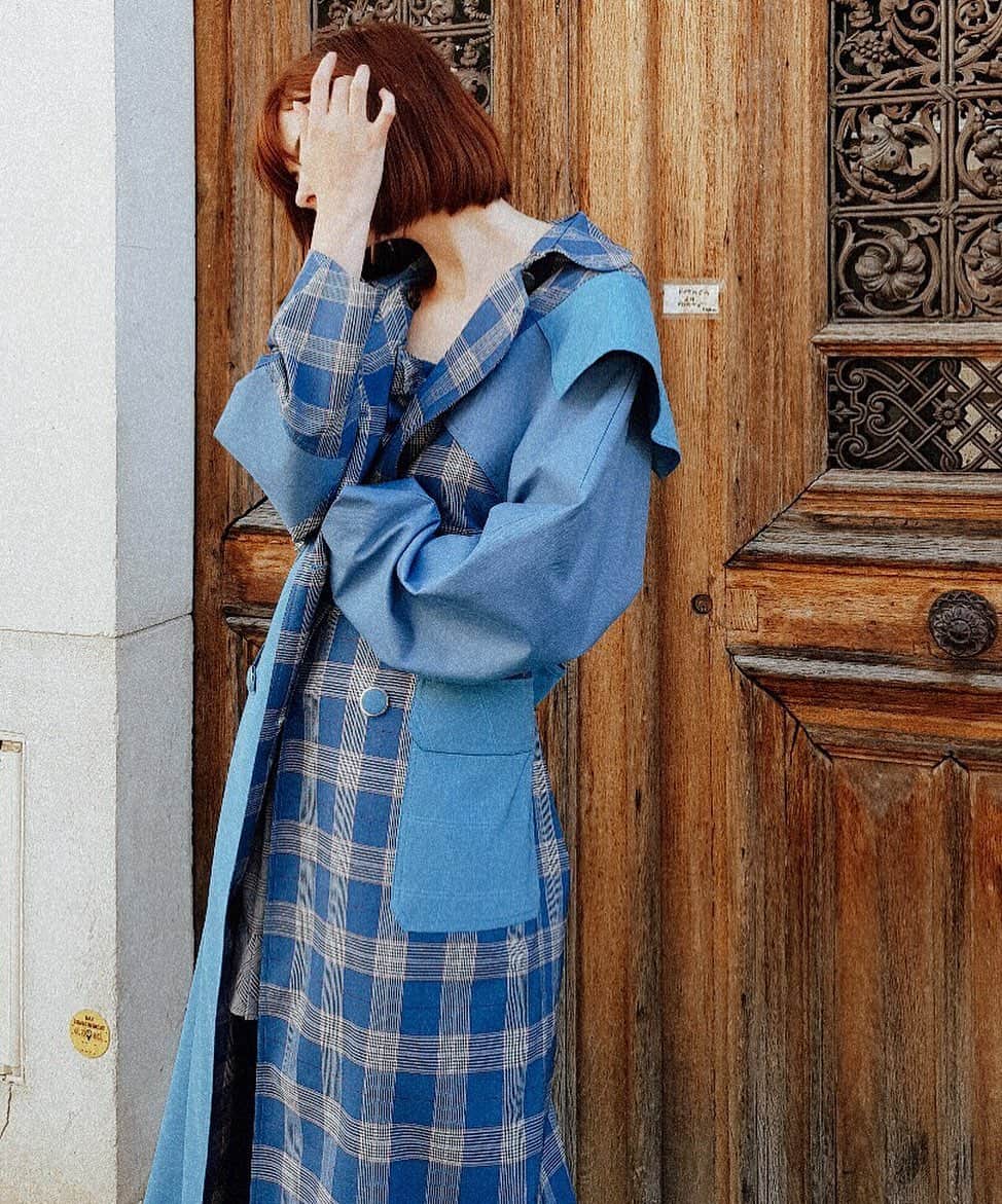 LIECOLLECTIONさんのインスタグラム写真 - (LIECOLLECTIONInstagram)「Just a Sec... The Plaid Belted Trench ~ Online Now  #liecollection #ss19 #newcollection #runway #LIElook  #exhibit #plaid #outfitideas #plaids #speingsummer #outfitdujour #springootd #collection #LIE #fashionweek #edits #lifeisexpression #라이컬렉션」6月8日 2時11分 - liecollection_