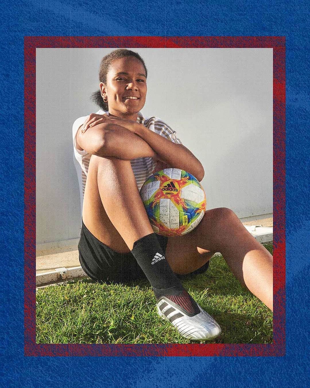 adidas Footballさんのインスタグラム写真 - (adidas FootballInstagram)「The world awaits. @wendie_renard is ready to make her mark. #DareToCreate . #FifaWWC #Football #Soccer #adidasFootball」6月8日 2時19分 - adidasfootball