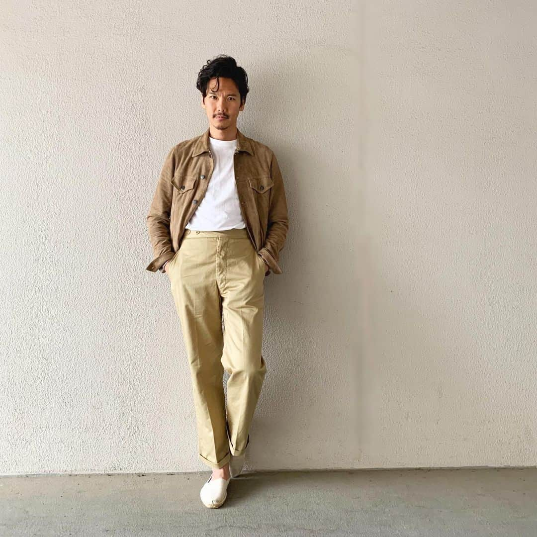 Shuhei Nishiguchiさんのインスタグラム写真 - (Shuhei NishiguchiInstagram)「"Vintage casual"on early summer day Have a great weekend☀️ ・ ・ Tap for Brands ・ #remirelief #espadrilles #emmeti #emmeti_official #instastyle #instafashion #picoftheday #pottering #mensstreetstyle #follow #dapper #trend #influence #gentleman #bestoftheday #vintagestyle #vintagewear #spezzatura #ootd #outfitmen」6月8日 13時27分 - shuhei_nishiguchi