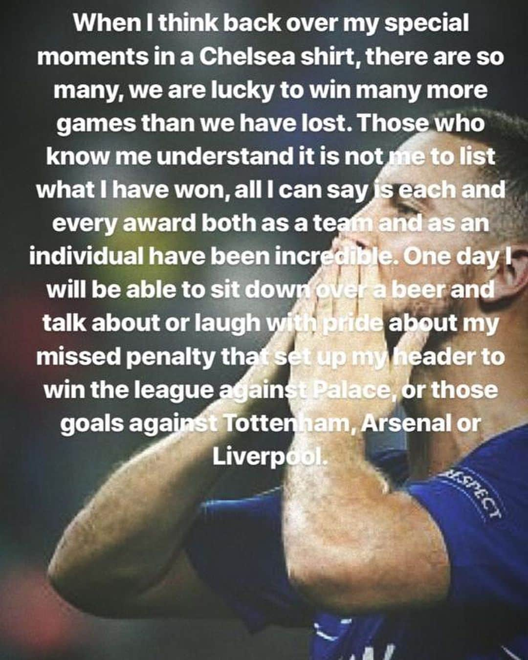 エデン・アザールさんのインスタグラム写真 - (エデン・アザールInstagram)「To my Chelsea friends and family」6月8日 6時32分 - hazardeden_10