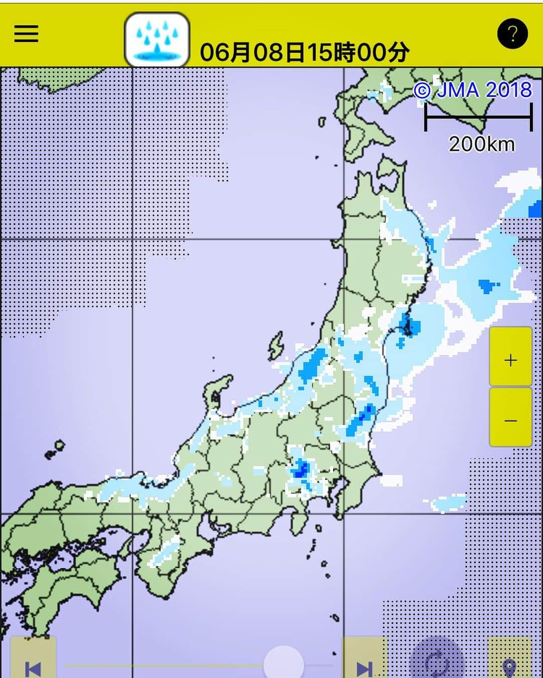 三宅洋平さんのインスタグラム写真 - (三宅洋平Instagram)「なんと！夕刻からは雨がおさまる気配。 犬式は22:30〜23:30 #南砺市 #富山 #雨雲レーダー #犬式 #五箇山音楽祭」6月8日 7時10分 - miyake_yohei