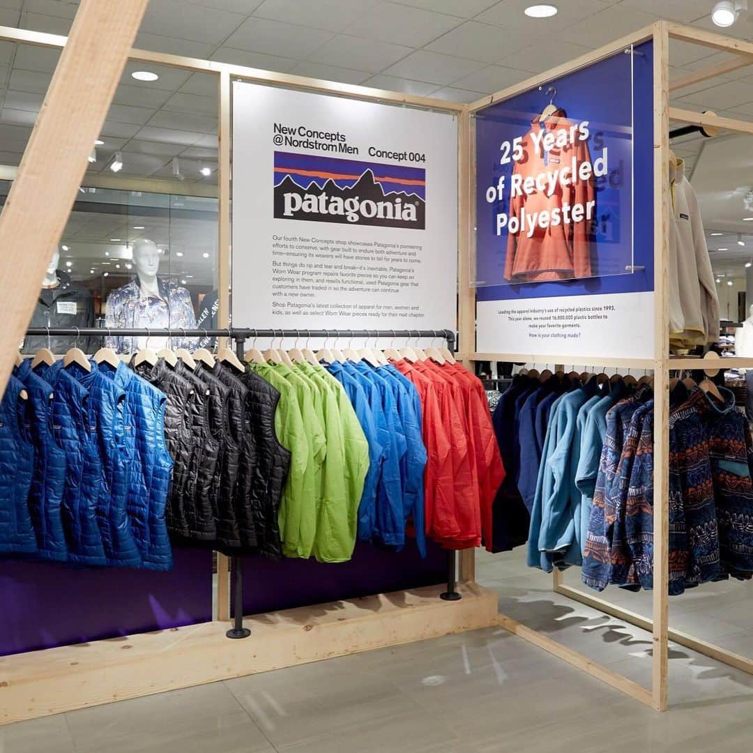 Nordstromさんのインスタグラム写真 - (NordstromInstagram)「New Concepts @nordstrommen Concept 004: A showcase of @patagonia's pioneering efforts in reuse, recycling and Fair Trade with a selection of gear for men, women and kids. Experience the shop now through July 7 online and in store at #NordstromVan, #NordstromTheGrove, #NordstromNYC, & #NordstromSeattle.」6月8日 8時19分 - nordstrom