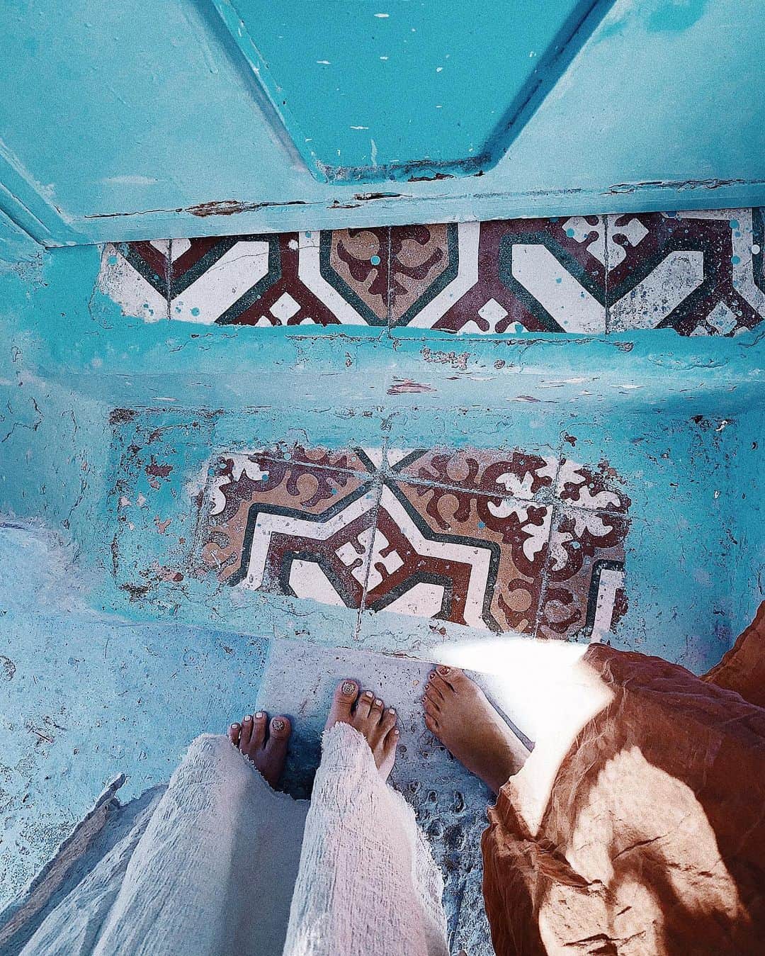 Manamiのインスタグラム：「👣💠💙」