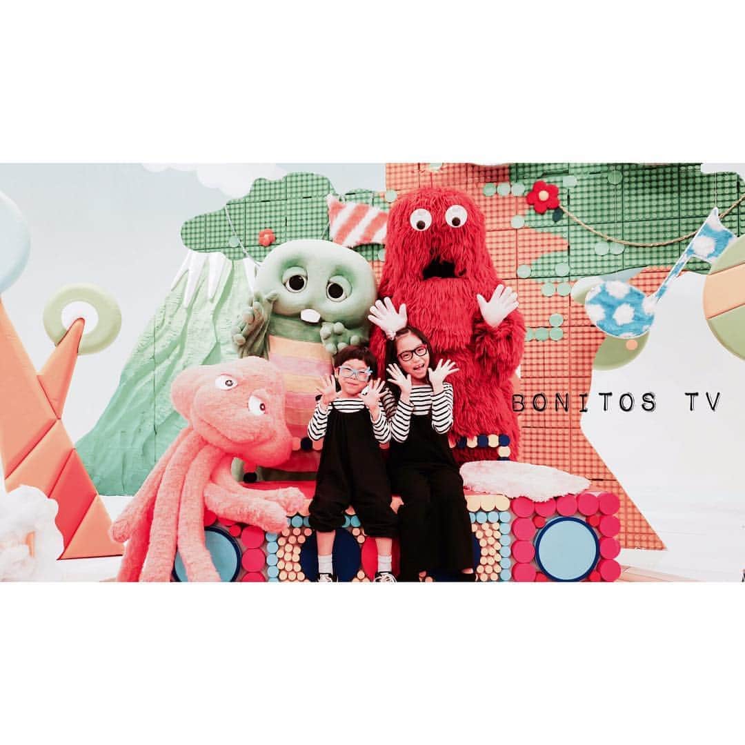 Bonitos TVのインスタグラム：「★2019.6.8★  BSフジで毎週日曜日朝8:30〜放送中の「ガチャムク」の「好き嫌い応援団」にかのん＆りんたんが出演する事になったよ❤︎ ✳︎ ✳︎ 放送日は以下の通りです♪ ✳︎ ✳︎ 6月9日 かのん  6月23日 りんたん ✳︎ ✳︎ そして収録の後にガチャピン＆ムックが一緒にTT兄弟をコラボしてくれたよ！ その時の様子はYouTubeにて公開中❤︎」