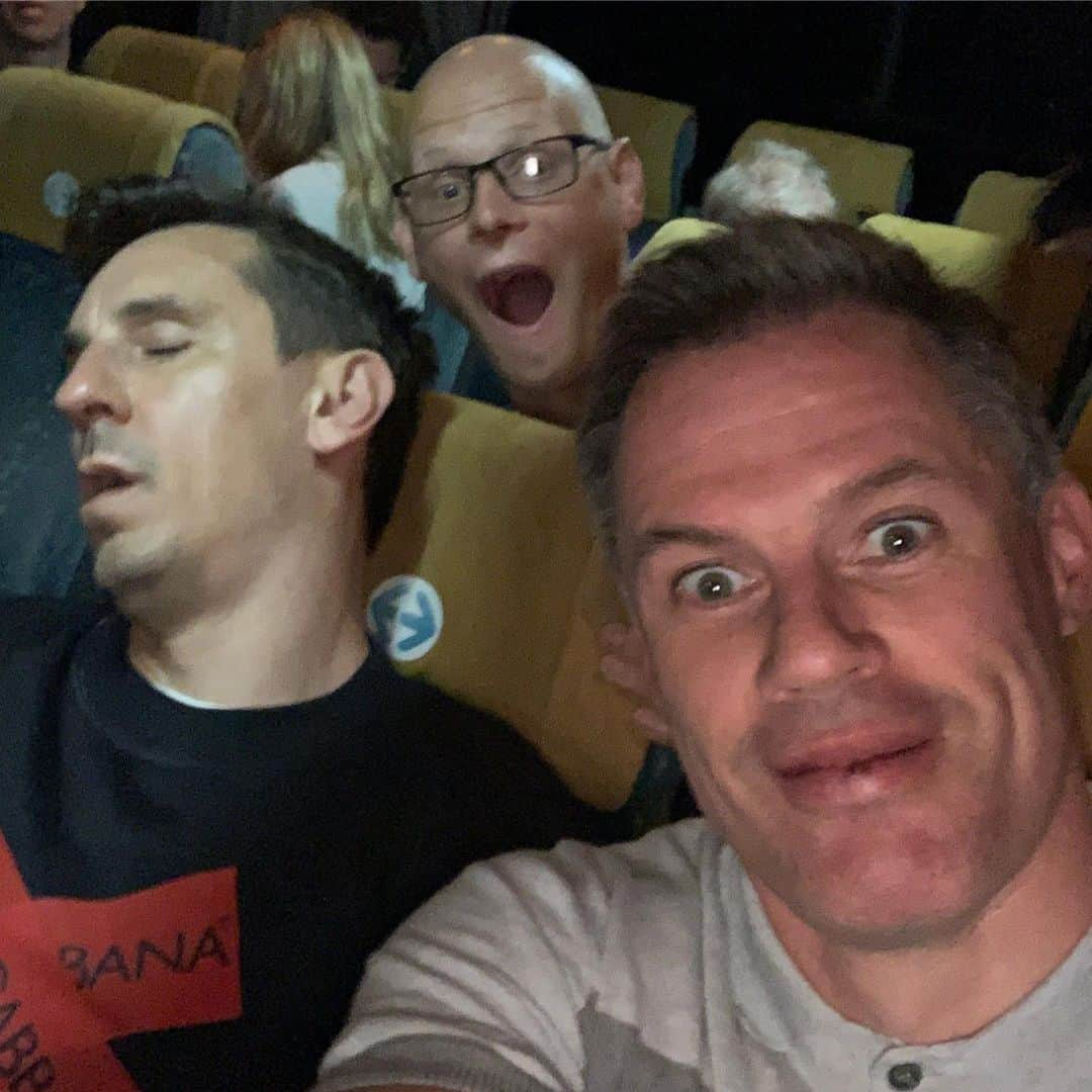 ジェイミー・キャラガーさんのインスタグラム写真 - (ジェイミー・キャラガーInstagram)「Sky sports night out in Portugal, too much for @gneville2 but Harry Hill is right up for it!!」6月8日 9時33分 - 23_carra