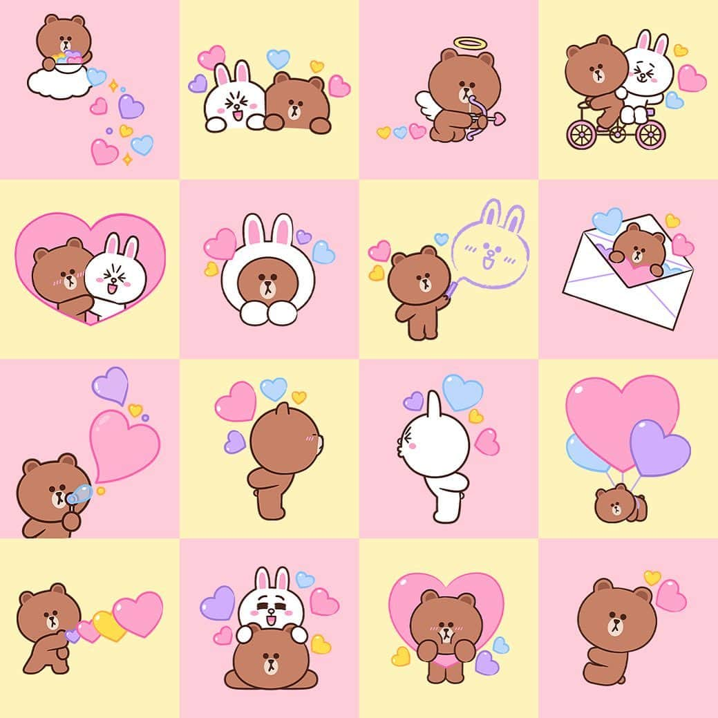 LINE Cameraさんのインスタグラム写真 - (LINE CameraInstagram)「Brown's love knows no bounds! Share the feels with new Brown stamps 🐻💕 . #linecamera #lineカメラ #라인카메라 #라인캐릭터 #라인프렌즈 #linefriends #ラインフレンズ #ブラウン #コニー #かわいい #可愛い #kawaii #cute #heart #hearts #はーと #ハート #スタンプ #stamp #stamps #ステッカー #stickers #sticker」6月8日 12時02分 - linecamera_official