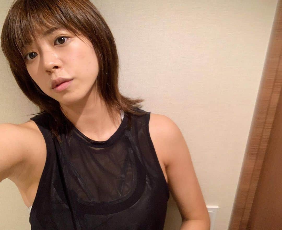 わちみなみのインスタグラム：「朝ジム〜☺︎ @bosty_official  @beachbody のウェアが可愛い！今度もっとちゃんととる☺️💕」